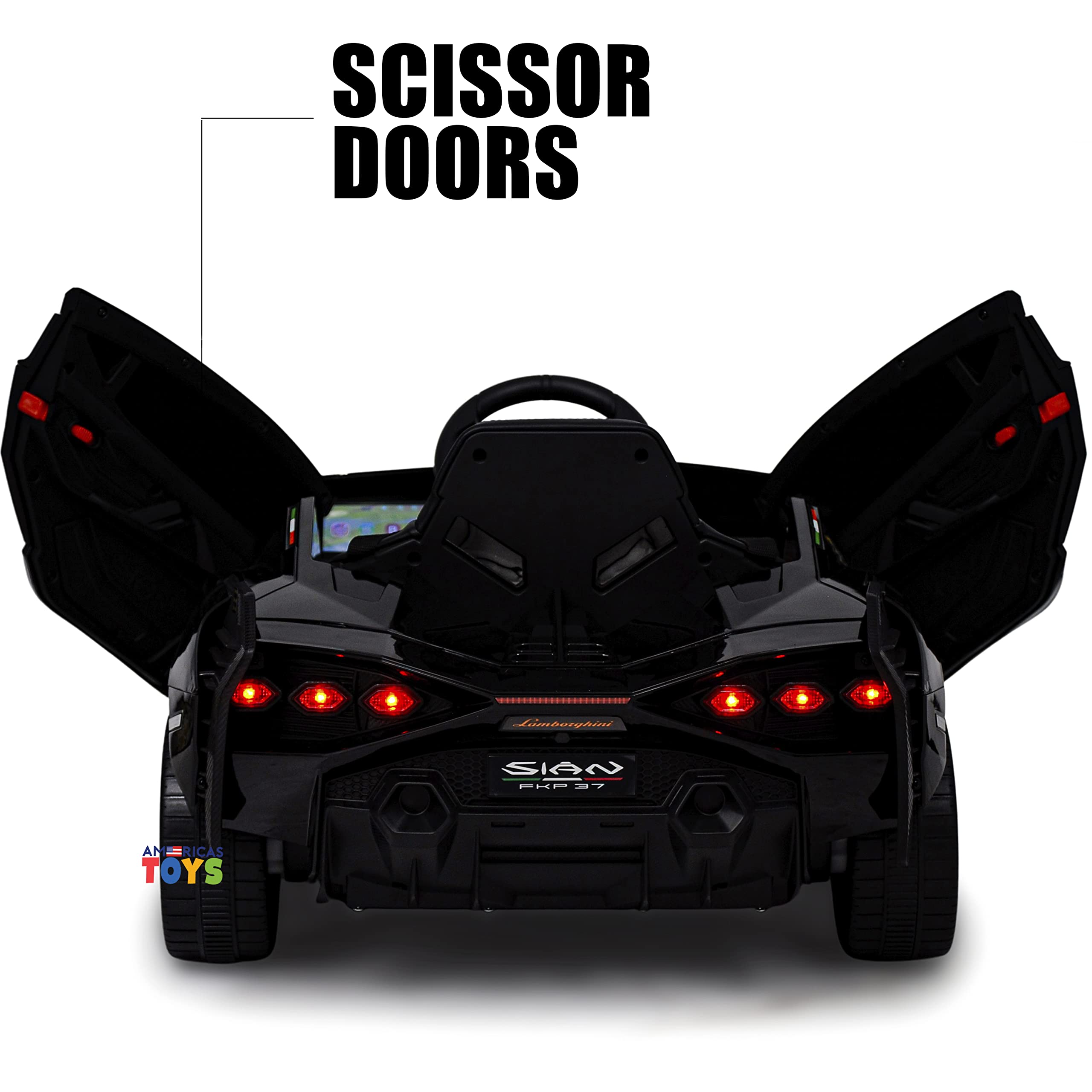 Amazon.co.jp: Americas Toys キッズライドオンカー リモコン付き MP4